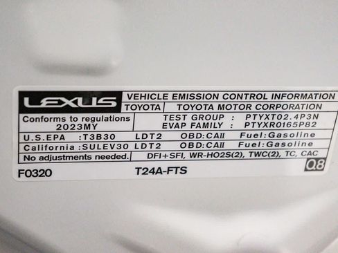 Used 2023 Lexus RX 350 Premium w/ Accessory Package (K3) AWD/4WD image 29