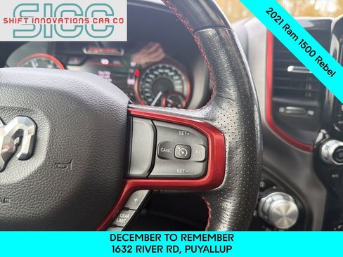 Used 2021 RAM 1500 Rebel w/ Leather & Sound Group image 13