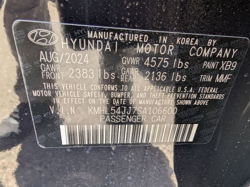 New 2025 Hyundai Sonata Limited image 15