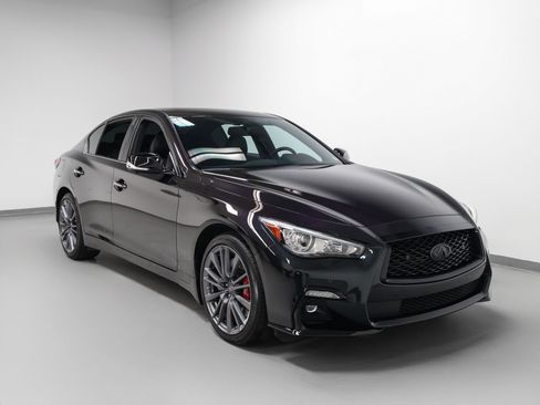 Used 2024 INFINITI Q50 Red Sport 400 w/ Black Opal Edition AWD/4WD image 10