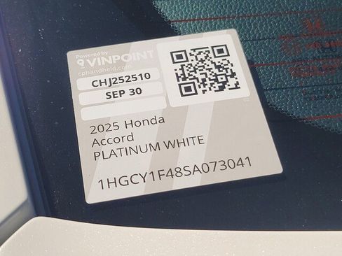 New 2025 Honda Accord SE image 21