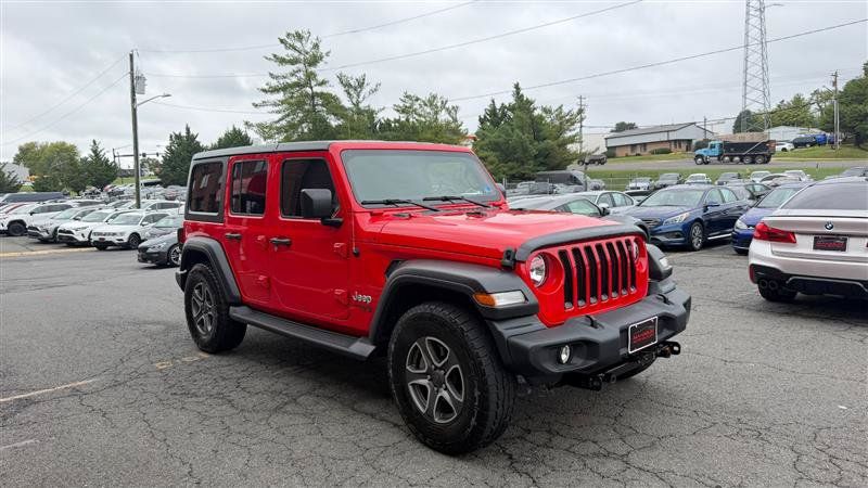Used 2021 Jeep Wrangler 4WD Unlimited Sport image 3