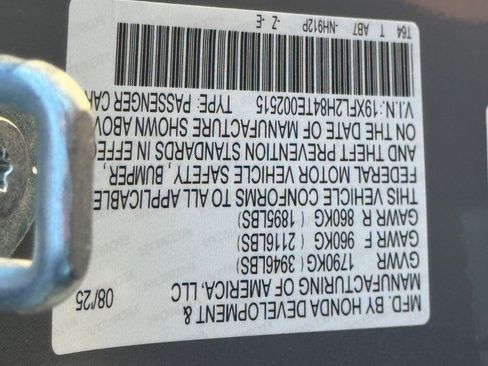 New 2026 Honda Civic Sport image 22