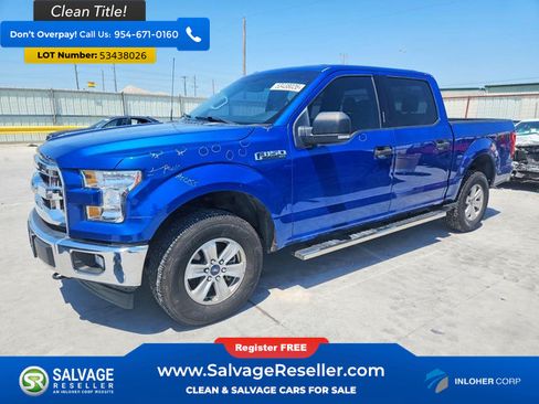 Used 2017 Ford F150 XLT w/ Equipment Group 301A Mid AWD/4WD image 1