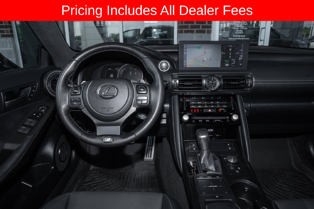 Used 2023 Lexus IS 350 F Sport w/ Accessory Package 2 RWD image 9