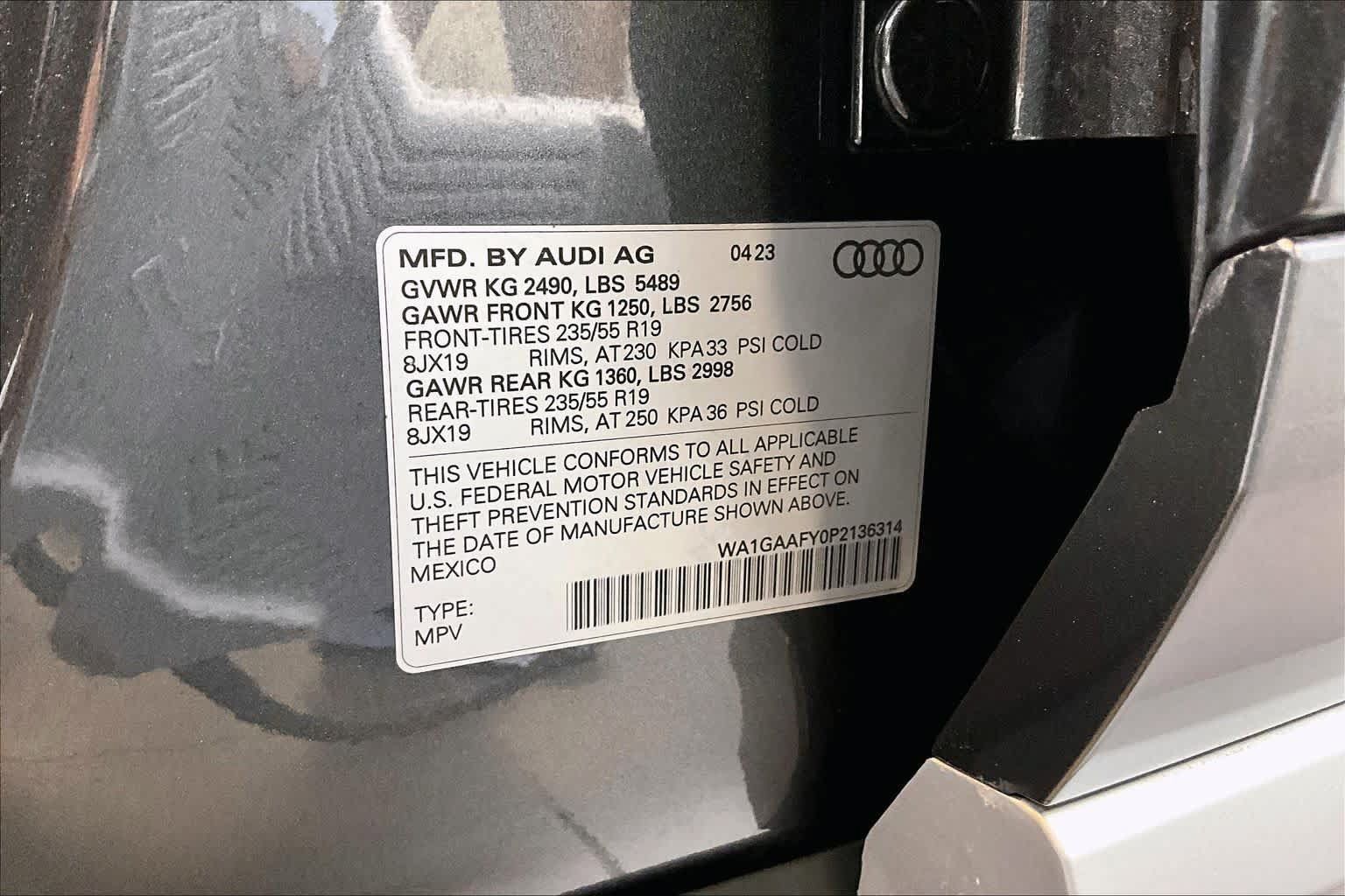 Used 2023 Audi Q5 2.0T Premium w/ Convenience Package AWD/4WD image 34