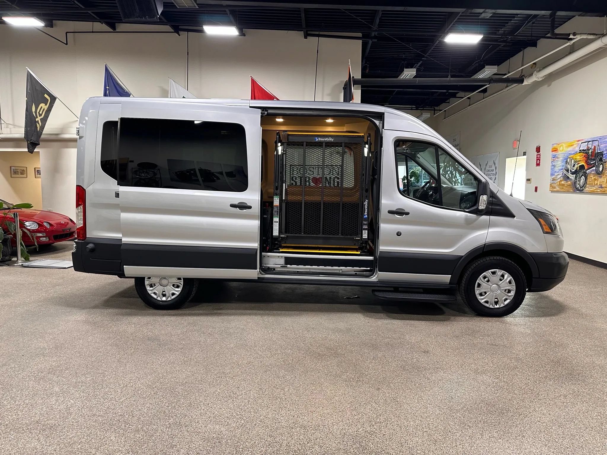 Used 2015 Ford Transit 350 148 Medium Roof RWD image 14