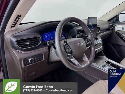 Certified 2022 Ford Explorer Platinum w/ Equipment Group 601A image 12