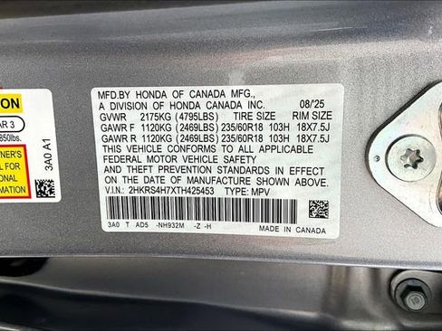 New 2026 Honda CR-V EX-L image 27