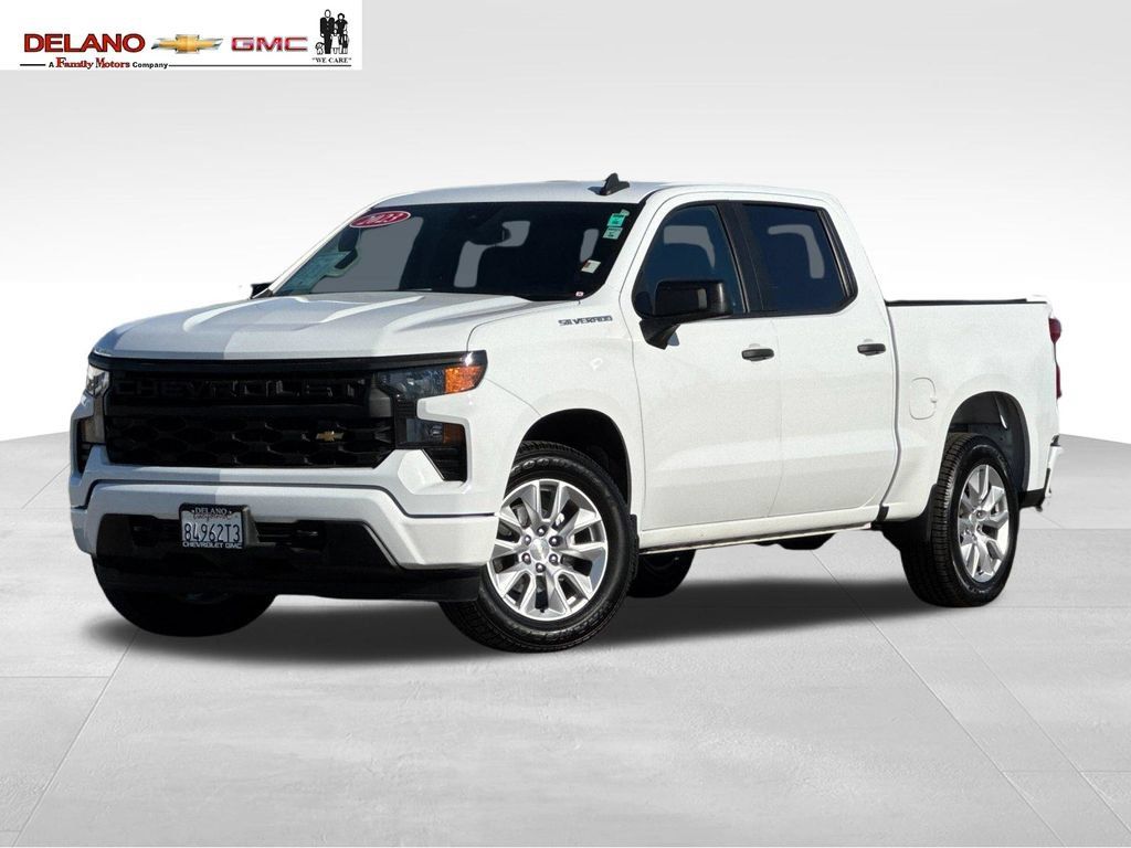 Used 2023 Chevrolet Silverado 1500 Custom RWD image 1