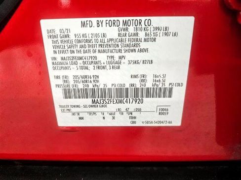 Used 2021 Ford EcoSport S image 36