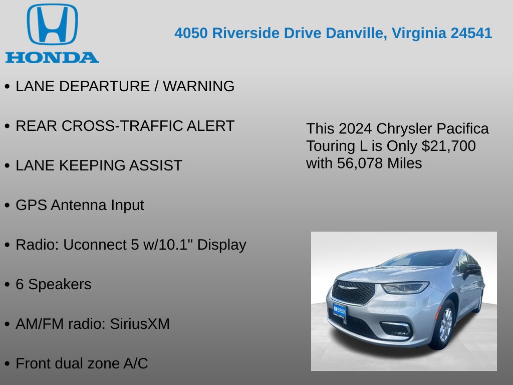 Used 2024 Chrysler Pacifica Touring-L FWD image 12