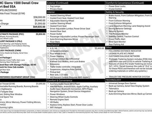 Used 2019 GMC Sierra 1500 Denali w/ Denali Ultimate Package image 3