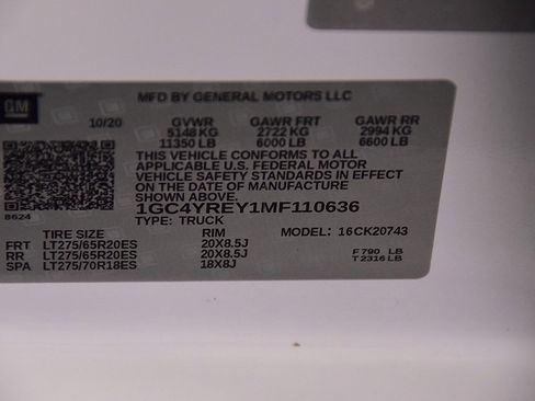 Used 2021 Chevrolet Silverado 2500 High Country w/ Z71 Off-Road Package image 18