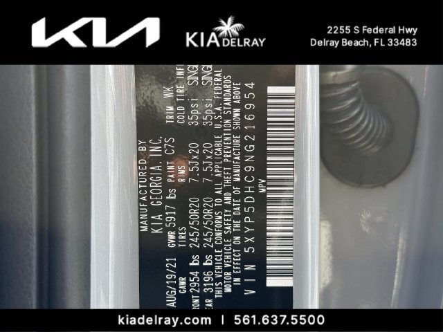 Certified 2022 Kia Telluride SX w/ SX Prestige Package AWD/4WD image 39