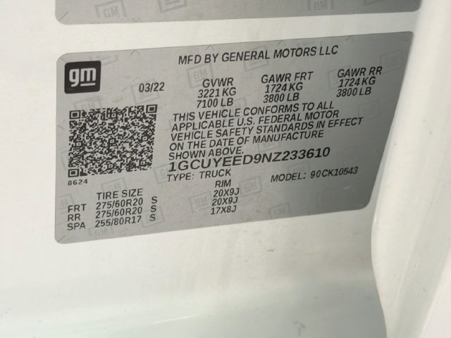 Certified 2022 Chevrolet Silverado 1500 RST AWD/4WD image 25