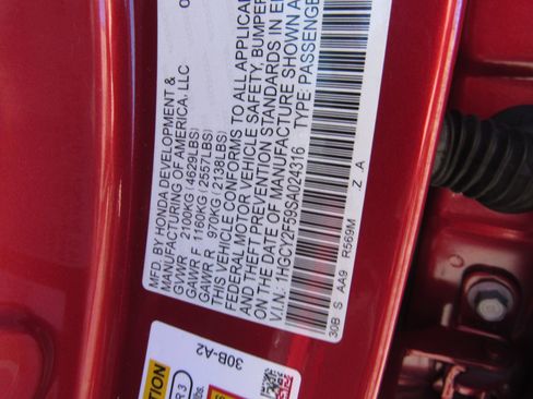 Certified 2025 Honda Accord Sport image 29