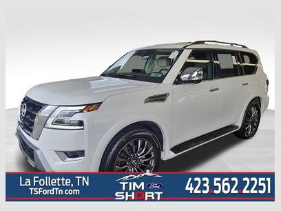 Used 2023 Nissan Armada Platinum w/ Captain's Chairs Package