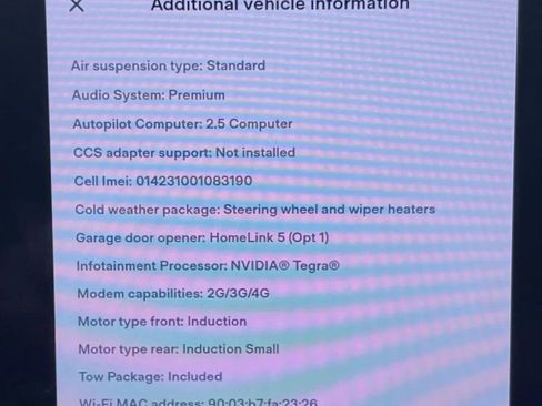 Used 2017 Tesla Model X 100D image 16