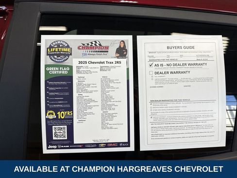 Used 2025 Chevrolet Trax RS w/ Driver Confidence Package image 43