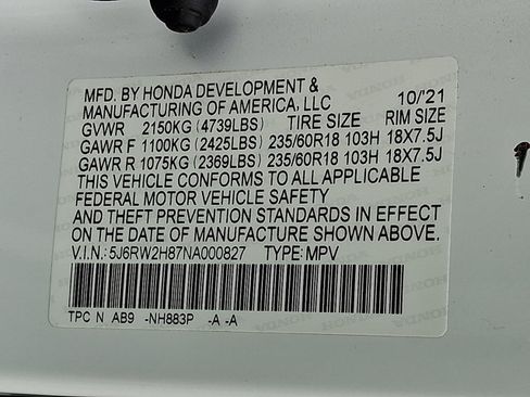 Used 2022 Honda CR-V EX-L image 28