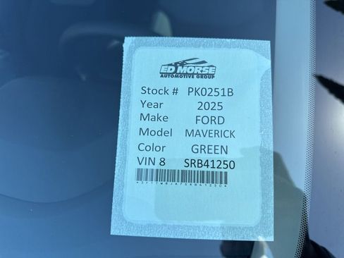 Used 2025 Ford Maverick XLT w/ Equipment Group 302A AWD/4WD image 2