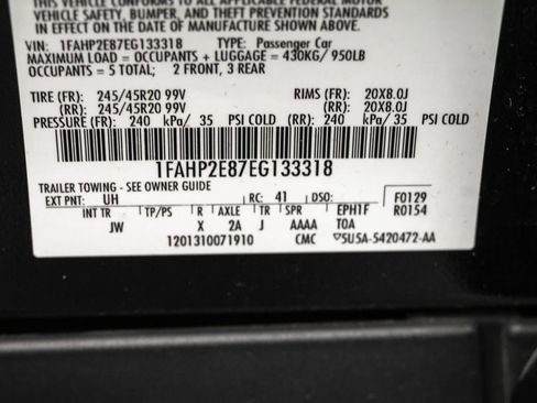Used 2014 Ford Taurus SEL w/ Equipment Group 201A image 37