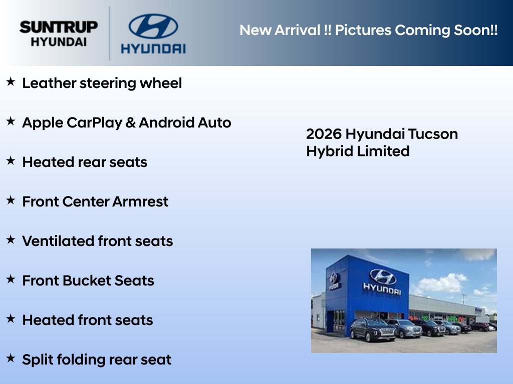 New 2026 Hyundai Tucson Limited w/ Tow & Go Package AWD/4WD image 4