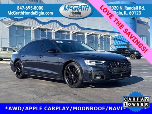 Used 2022 Audi A8 L 3.0T w/ Executive Package image 1