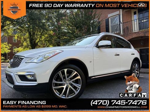 Used 2017 INFINITI QX50 AWD w/ Deluxe Touring Package image 1