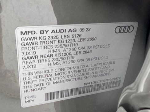 Certified 2024 Audi Q3 2.0T Premium AWD/4WD image 31
