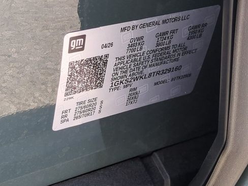 Used 2026 GMC Yukon XL AT4 Ultimate w/ LPO, Floor Liner Package AWD/4WD image 30