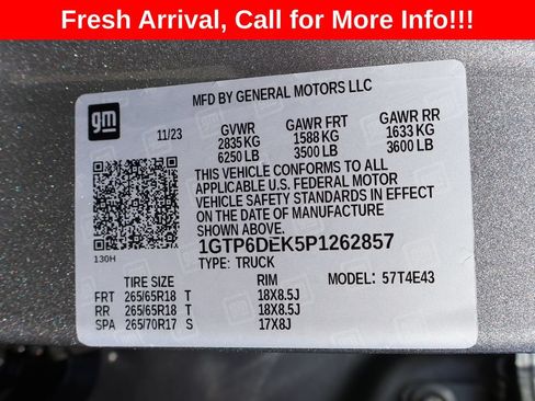 Certified 2023 GMC Canyon AT4 w/ AT4 Premium Package AWD/4WD image 37