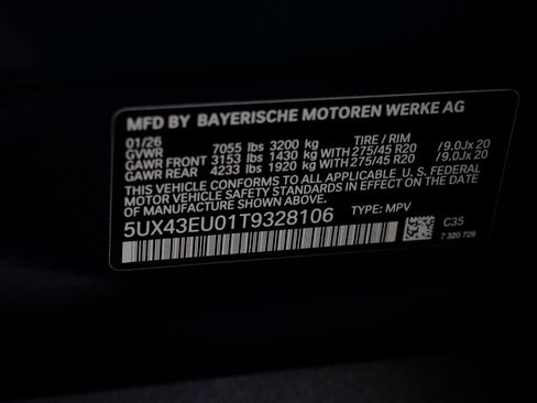 New 2026 BMW X5 xDrive50e w/ Executive Package AWD/4WD image 26