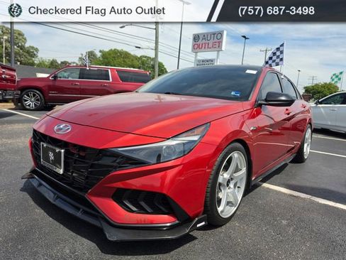 Used 2021 Hyundai Elantra N Line image 1