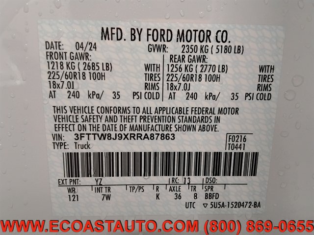 Used 2024 Ford Maverick XLT w/ XLT Luxury Package AWD/4WD image 19