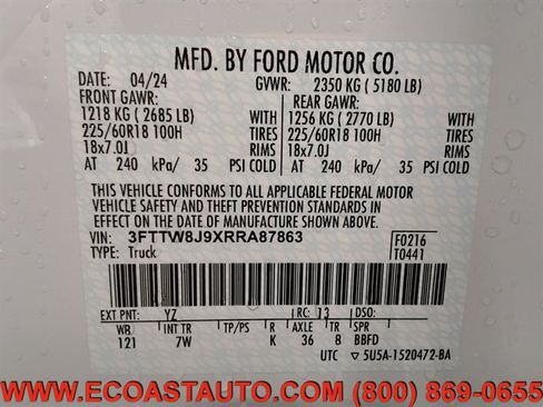 Used 2024 Ford Maverick XLT w/ XLT Luxury Package AWD/4WD image 19