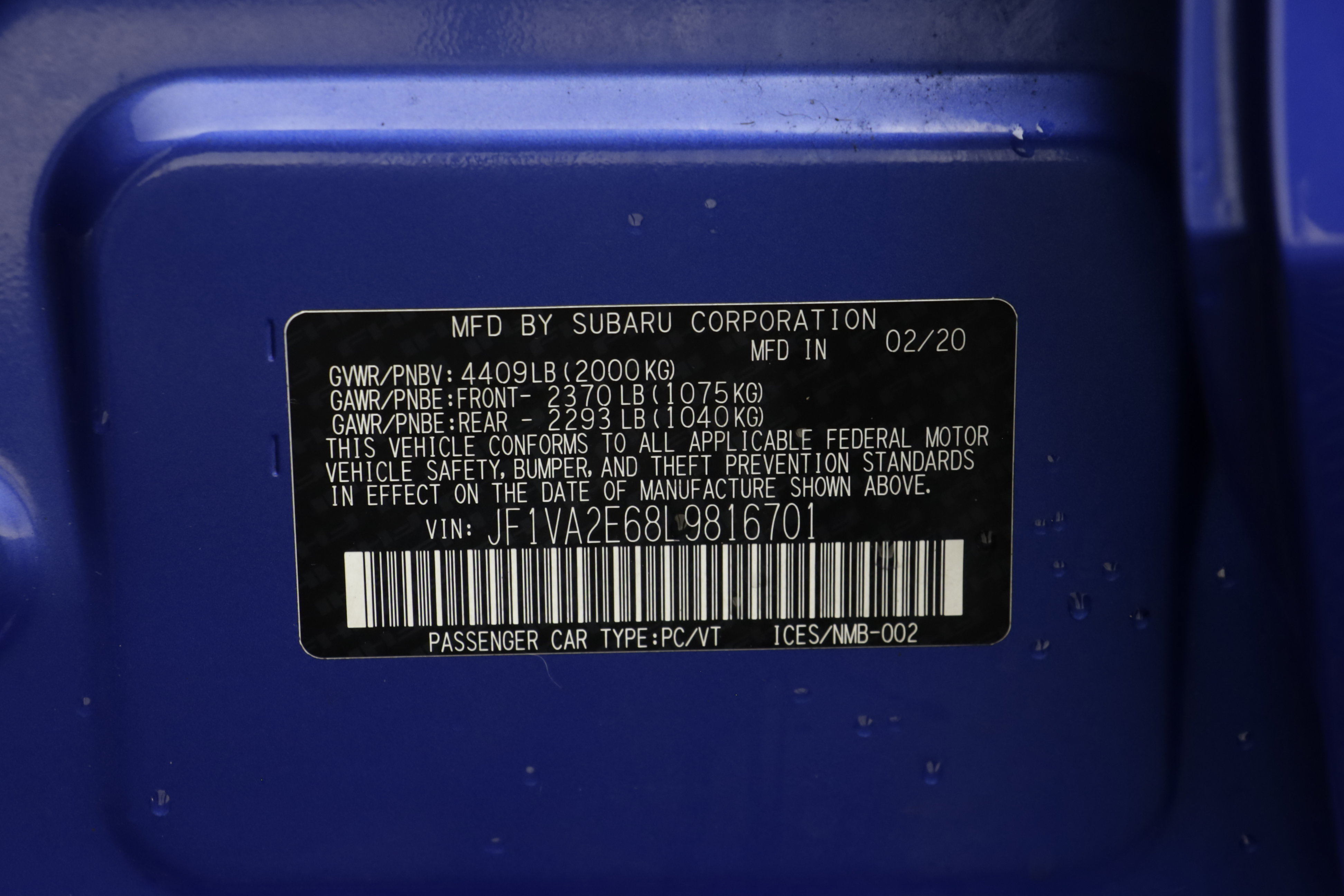 Used 2020 Subaru WRX STI AWD/4WD image 26