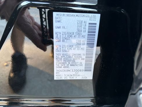 Used 2022 Nissan Murano SV image 36