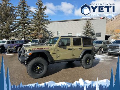 New 2025 Jeep Wrangler Unlimited Rubicon w/ Convenience Group