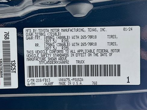 Used 2024 Toyota Tundra SR5 image 31