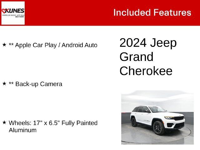 Used 2024 Jeep Grand Cherokee Altitude AWD/4WD image 3