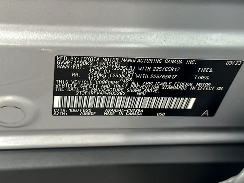 Used 2023 Toyota RAV4 LE AWD/4WD image 26