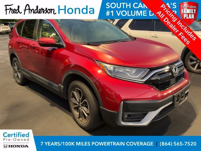 Used 2021 Honda CR-V EX-L image 1