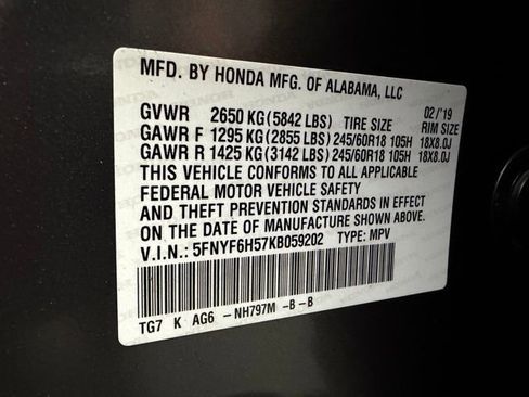 Used 2019 Honda Pilot EX-L image 32