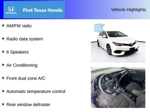 Used 2017 Toyota Corolla iM image 10