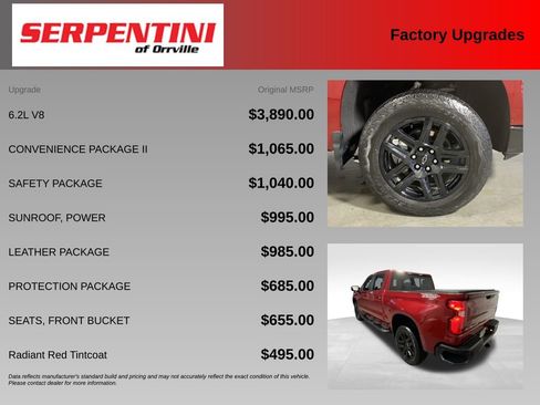 Used 2025 Chevrolet Silverado 1500 LT Trail Boss w/ Convenience Package II AWD/4WD image 6