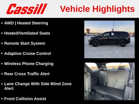 Used 2022 Chevrolet Traverse Premier w/ Redline Edition image 7