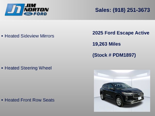 Used 2025 Ford Escape Active w/ Cold Weather Package AWD/4WD image 21