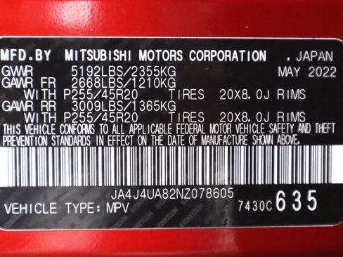 Used 2022 Mitsubishi Outlander SE AWD/4WD image 49